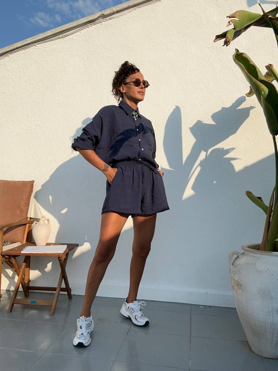 Black relaxed fit Shirt