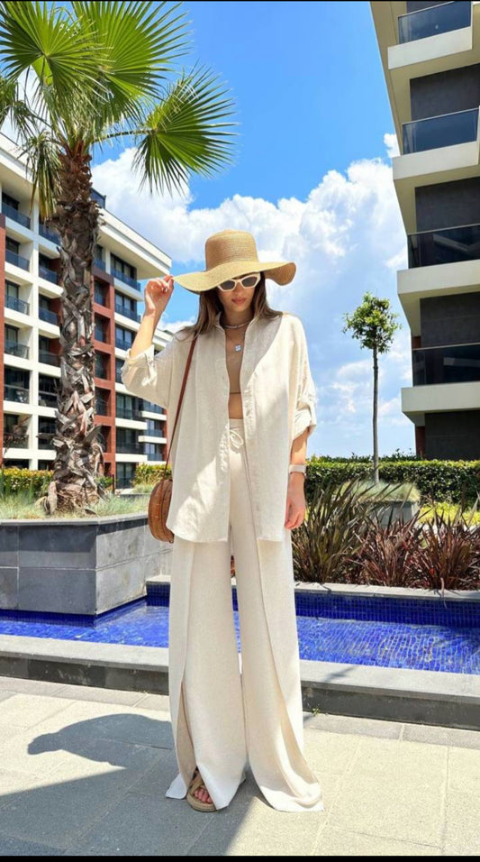 Off-white relaxed summer set