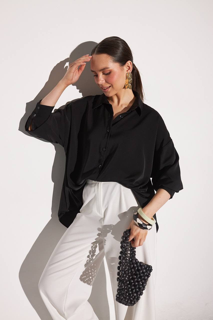 White loose fit Pants