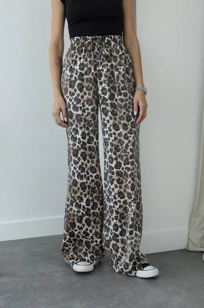 Casual Leopard Pants