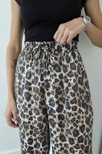 Casual Leopard Pants